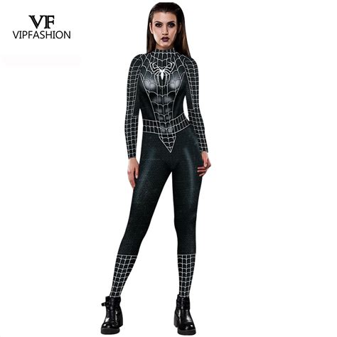 womens black spiderman costume